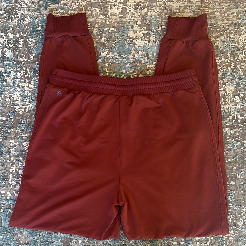 Zella, A Nordstrom Brand Live In Pocket Joggers in Burgandy Port Size S - Picture 6 of 10